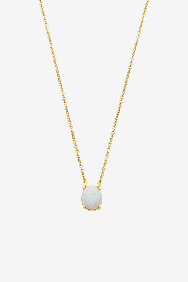Emery Gold Opal Necklace