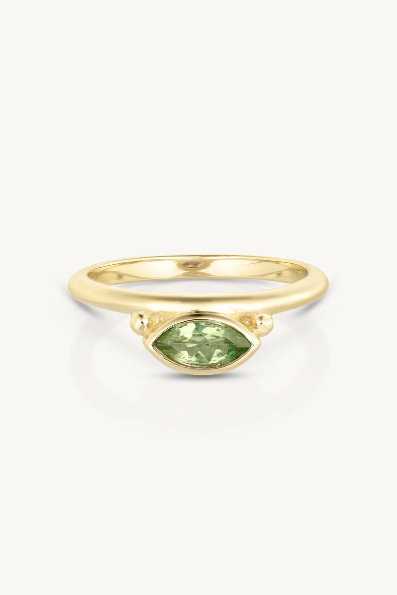 Nyra Marquise Apatite Gold Ring