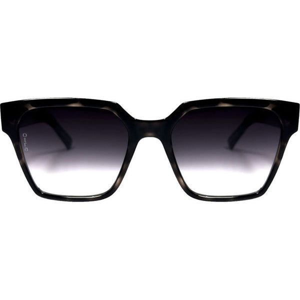 Zamora Sunglasses Black Tort/Smoke Fade