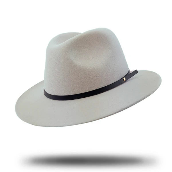 Packable Felt Fedora Sand