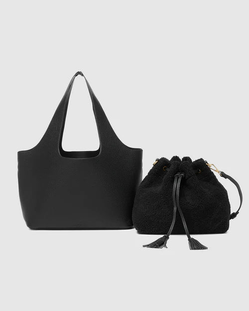Paisley Handbag Black