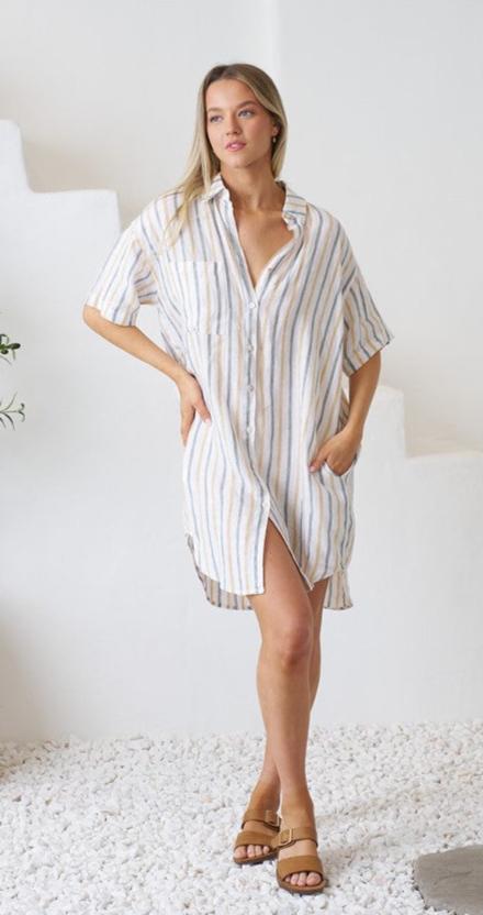 Riley Shirt Dress