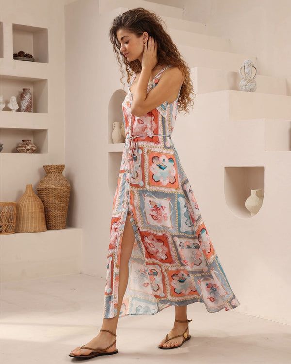 Seascape Maxi Dress