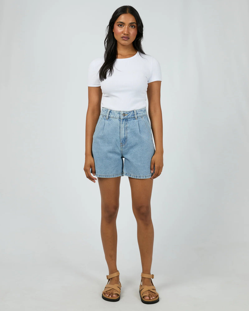 Stevie Denim Short Light Blue