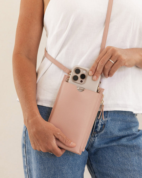 Suki Phone Bag Dusty Pink