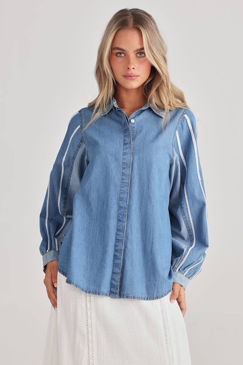 Stella Denim Shirt Denim