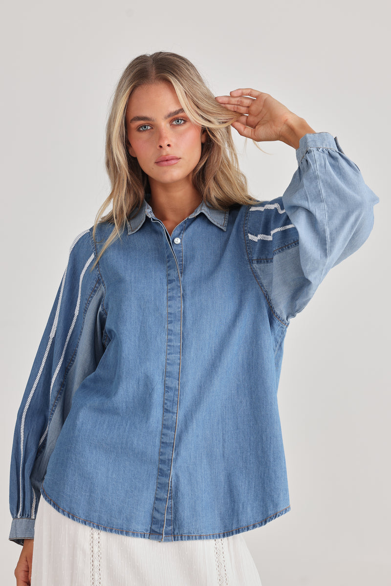 Stella Denim Shirt Denim