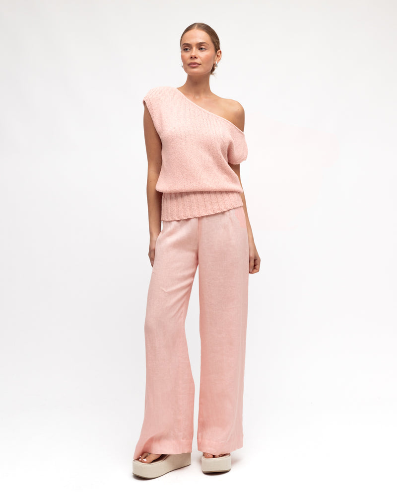 Sorbet Knit Top Pink