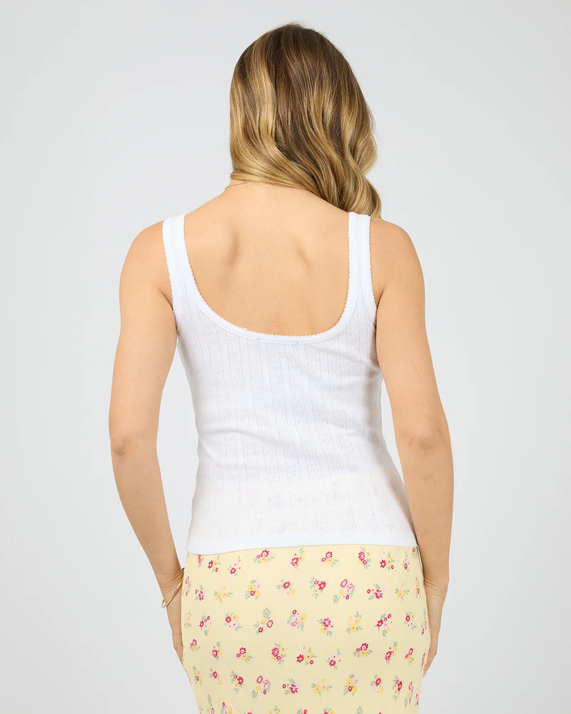 Tia Tank White
