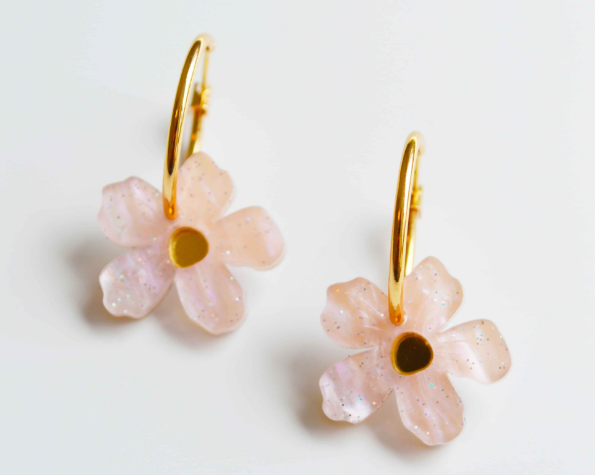 Wildflower Earrings Blush