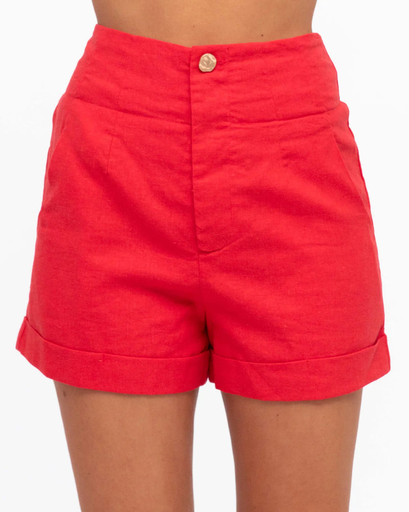 Chloe Shorts Red