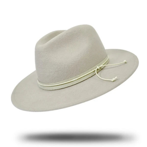 Women's Felt Hat Beige