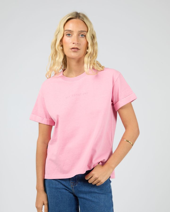 AAE Washed Tee  Carnation Pink