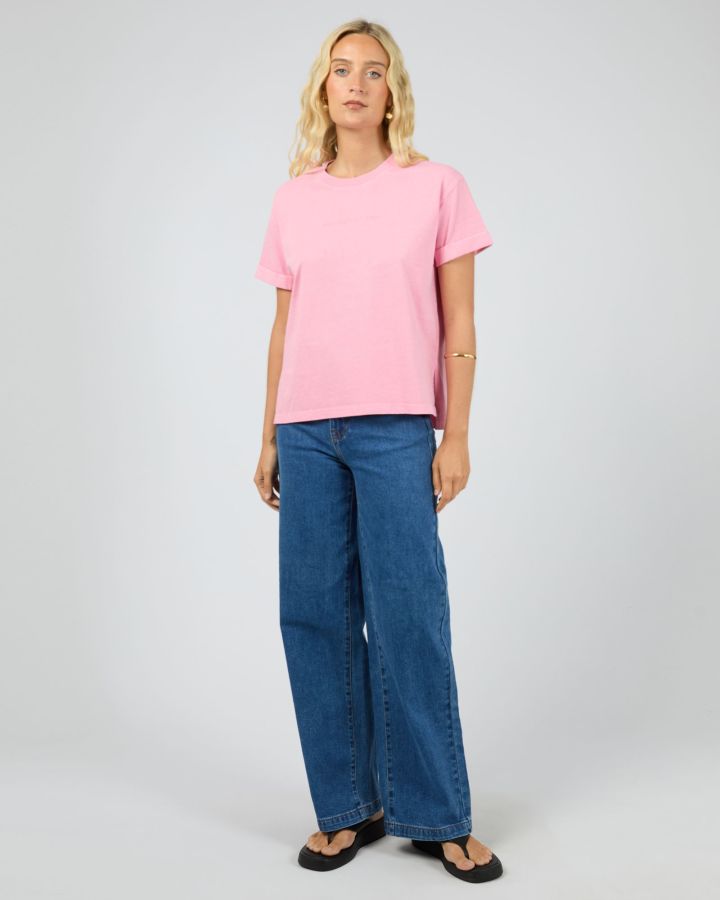 AAE Washed Tee  Carnation Pink