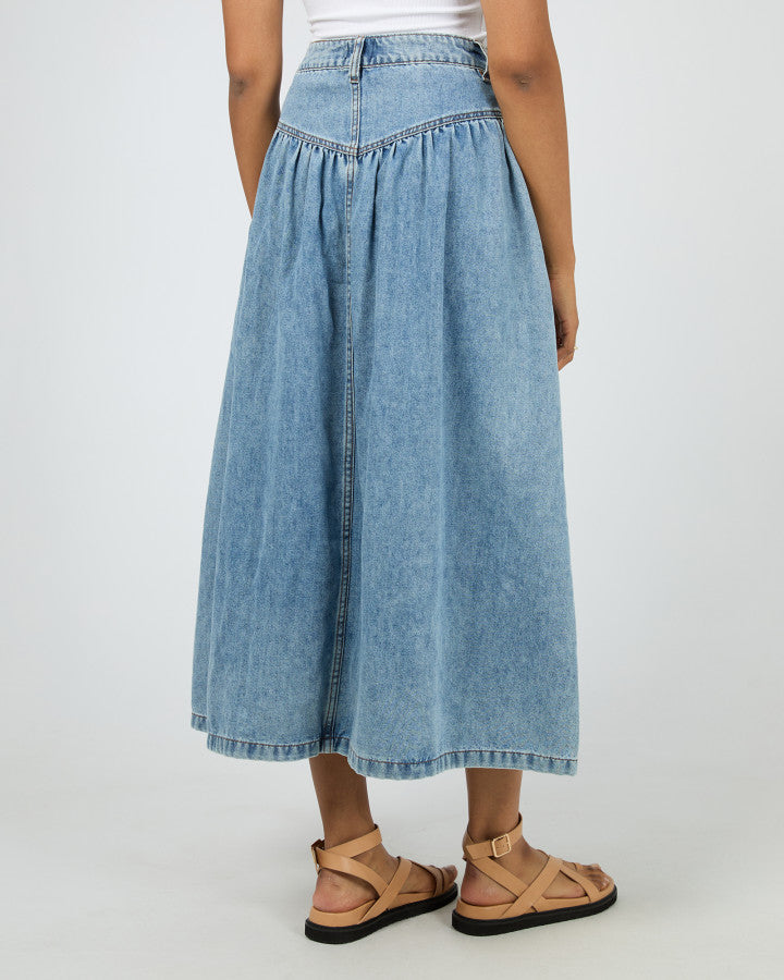 Arlo Maxi Skirt Light Blue