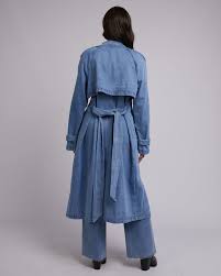 Rio Trench Coat Heritage Blue