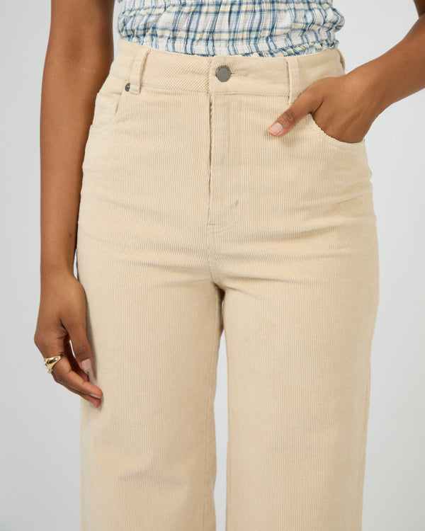 Emma Cord Pant Vanilla