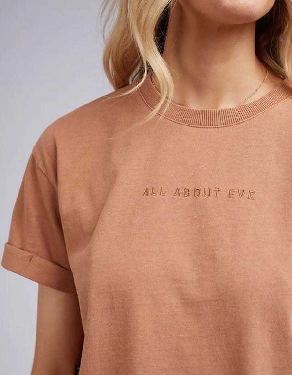 AAE Washed Tee Tan