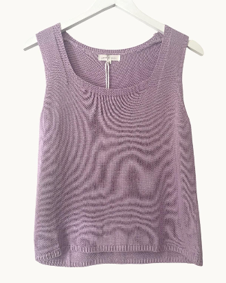 Square Neck Tank Lilac