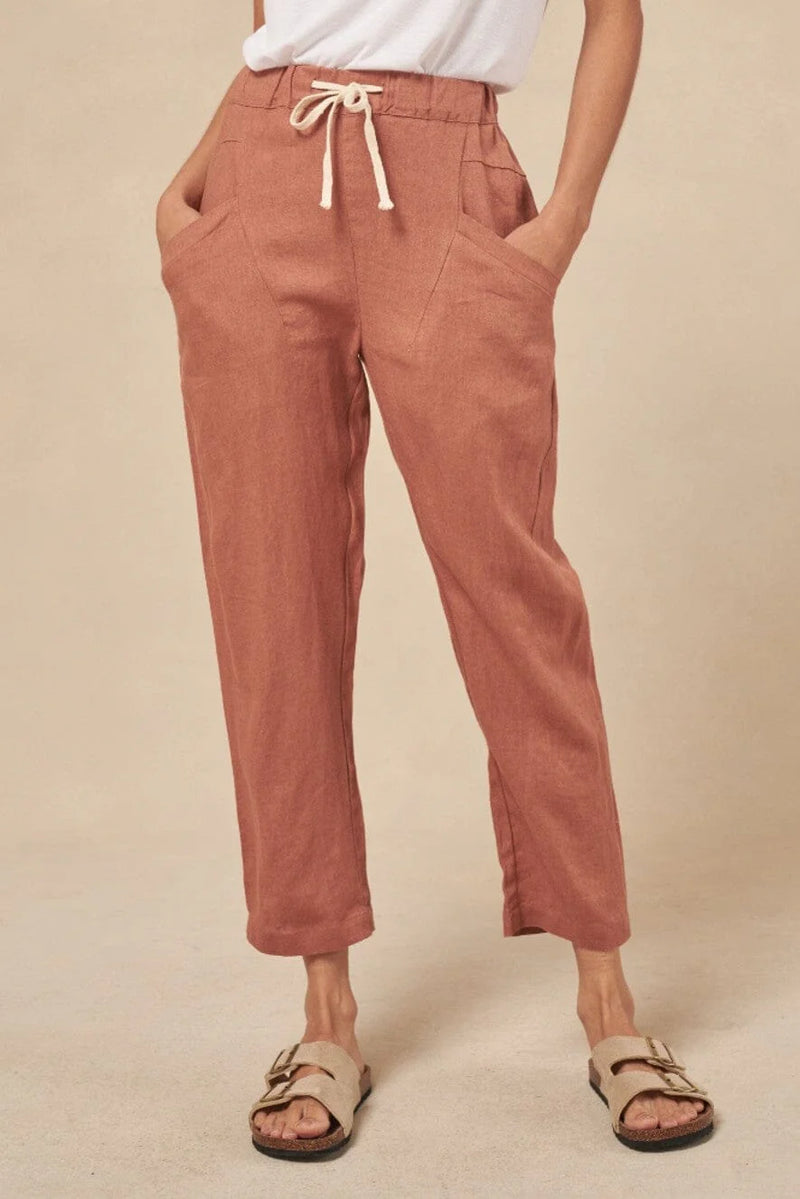 Luxe Pants Terracotta