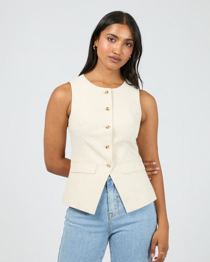 Mavis Vest Natural