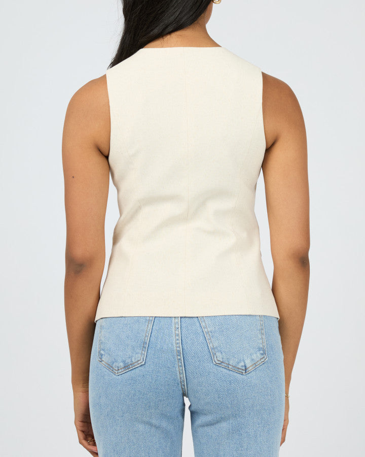 Mavis Vest Natural
