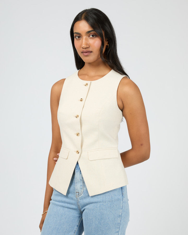 Mavis Vest Natural