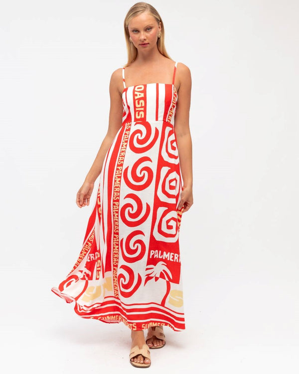 Palmeras Maxi Dress