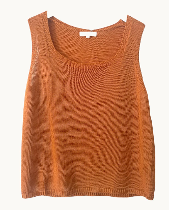 Square Neck Tank Amber