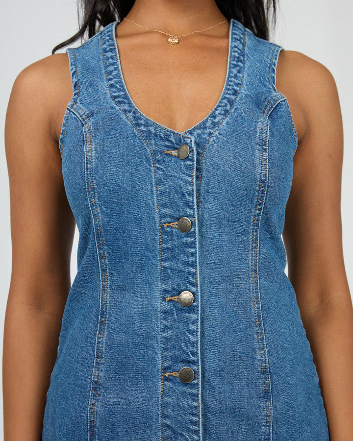 Peta Mini Dress Blue
