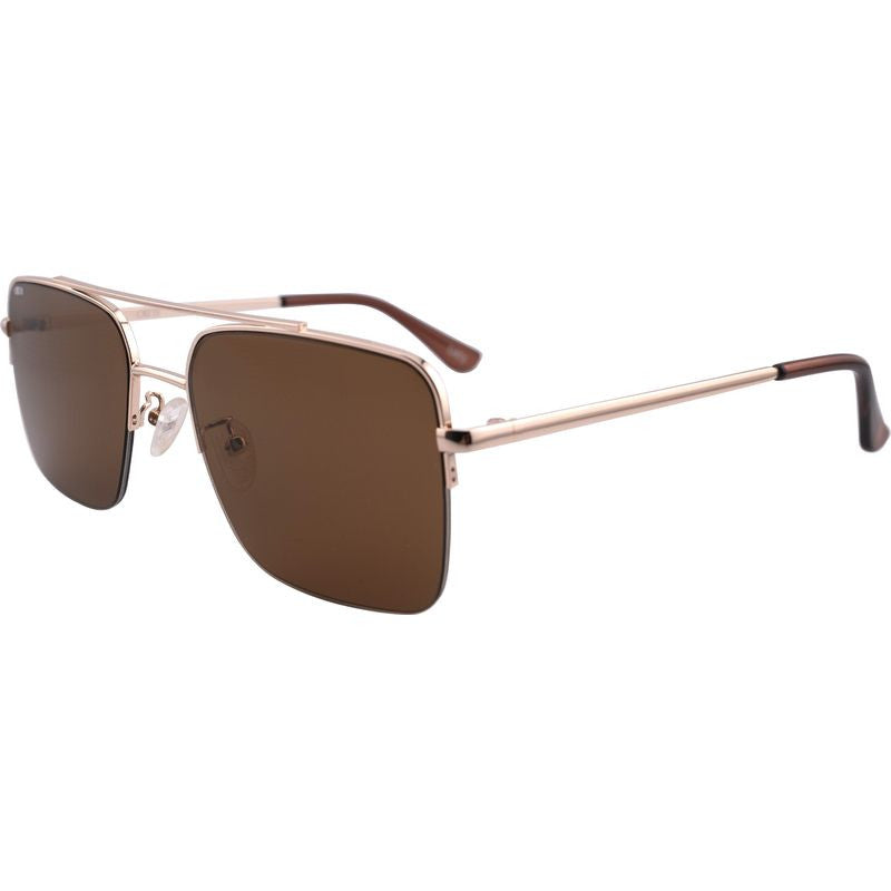 Portsea Sunglasses Gold/Brown