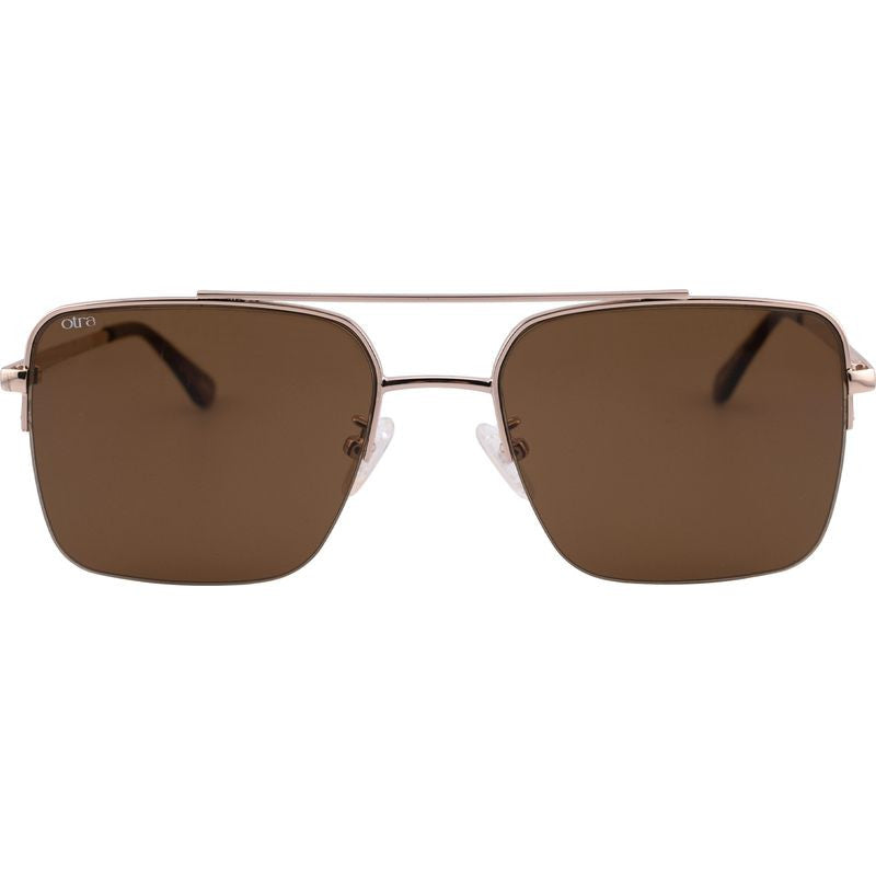 Portsea Sunglasses Gold/Brown