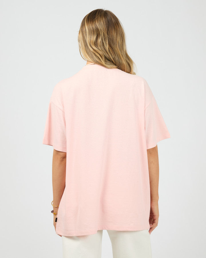 Postcard Relaxed Tee Rose