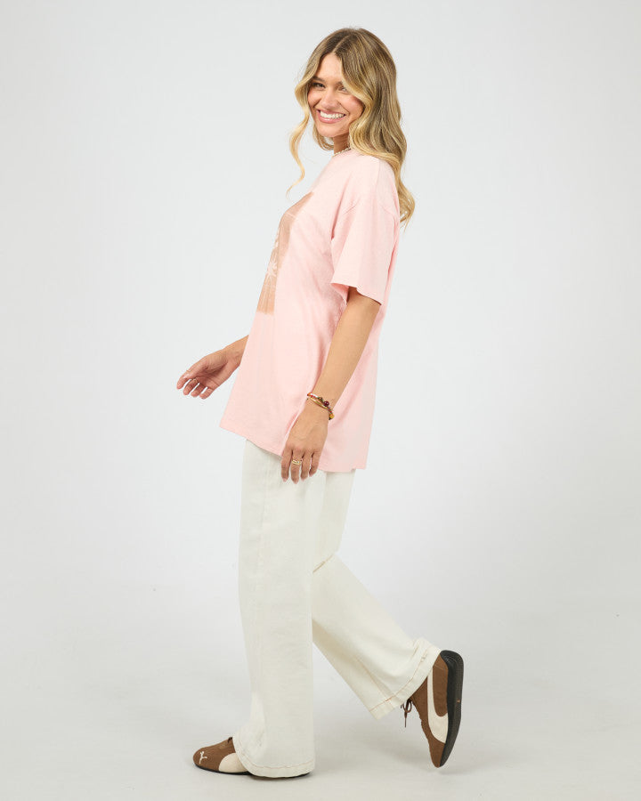 Postcard Relaxed Tee Rose