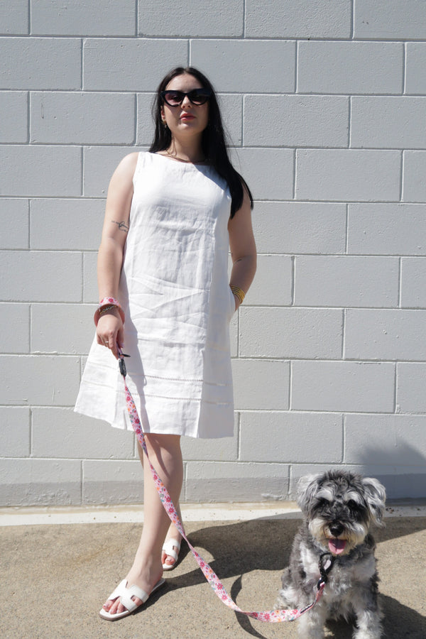 Catalina Dress White