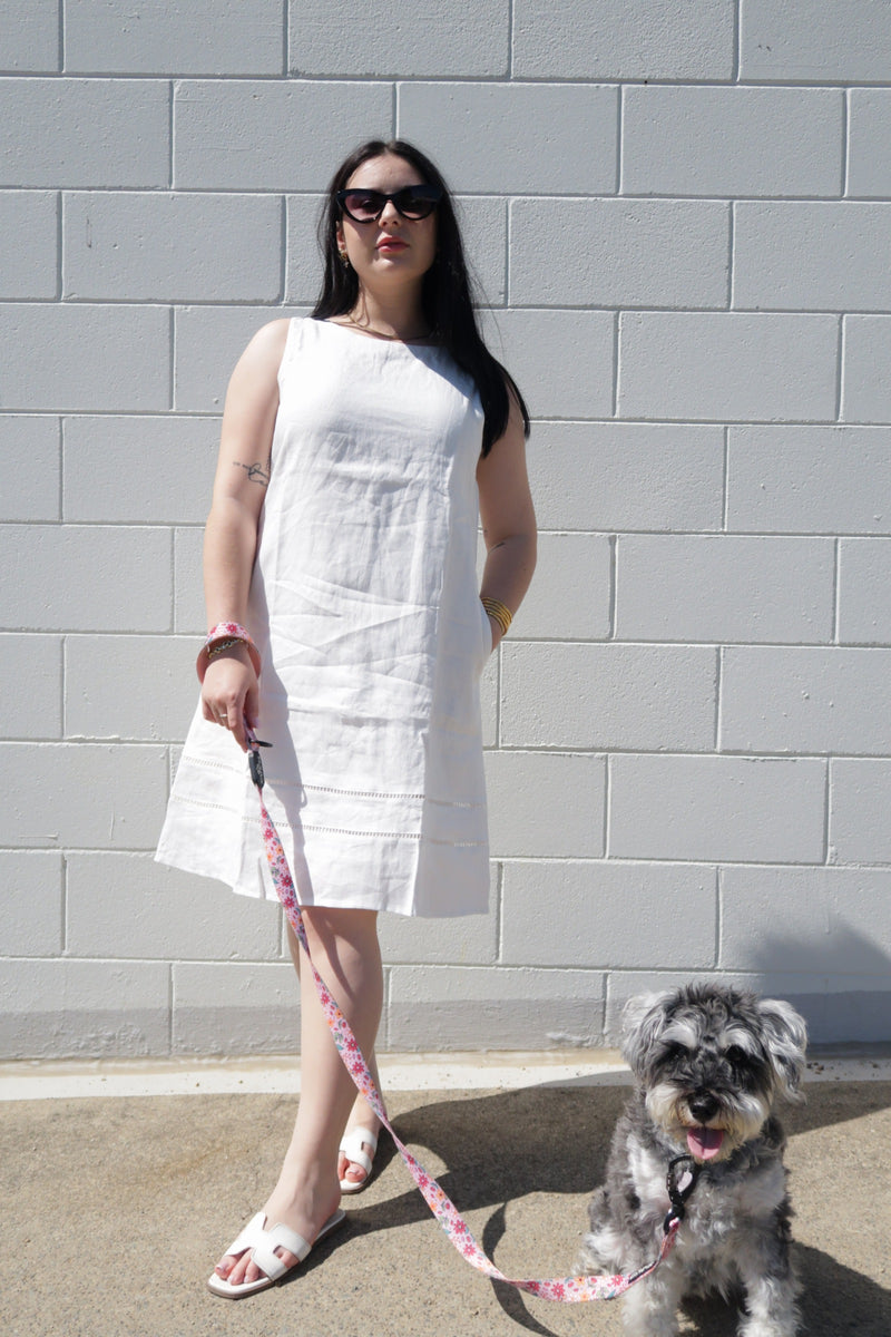 Catalina Dress White