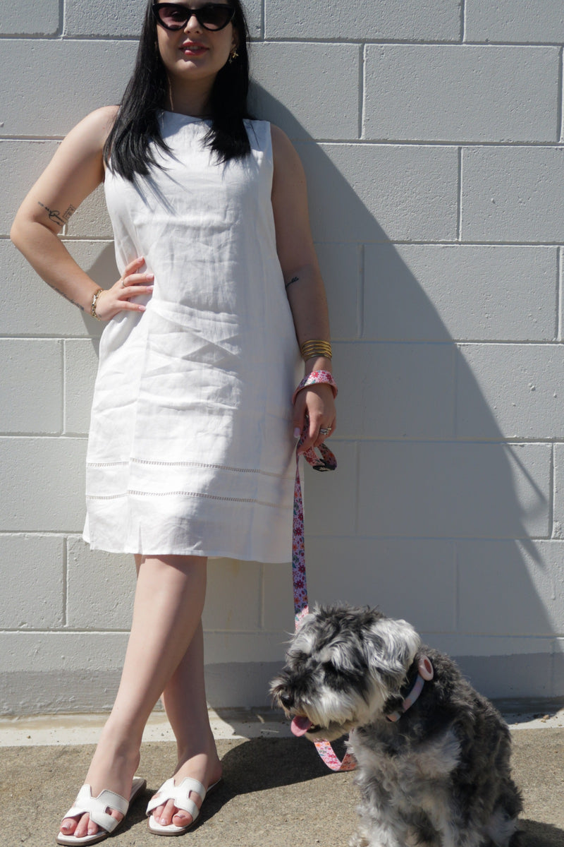 Catalina Dress White