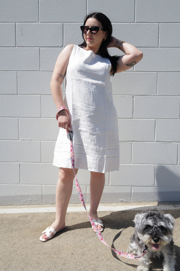 Catalina Dress White