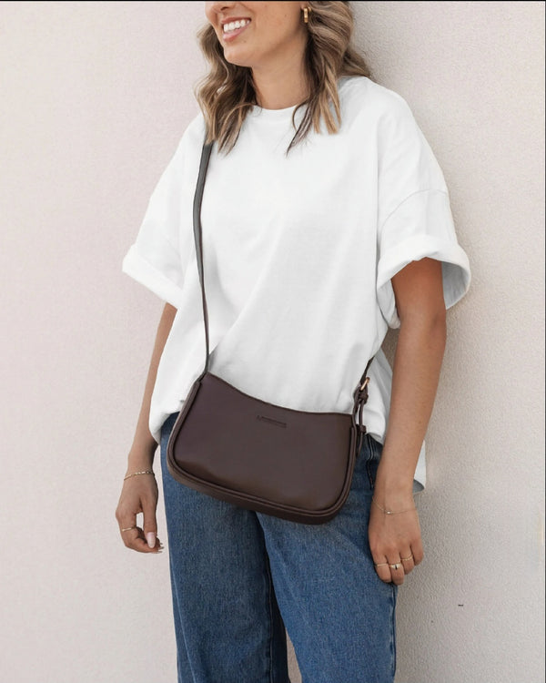 Ivy Shoulder Bag Chocolate