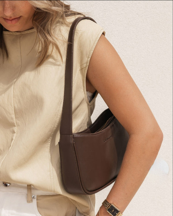 Ivy Shoulder Bag Chocolate