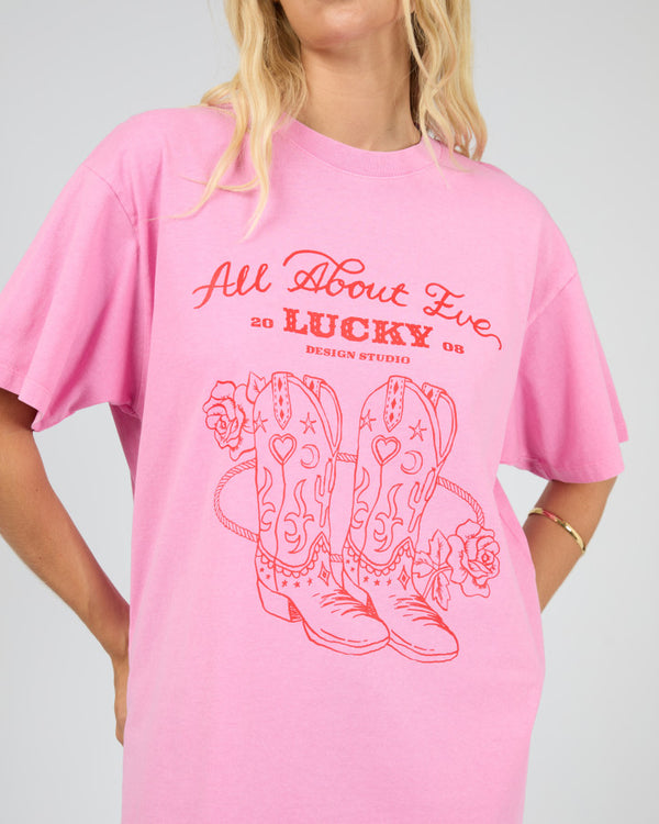 Rodeo Relaxed Tee Pink