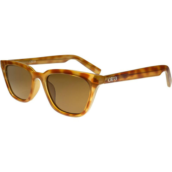 Seva Sunglasses Orange Tort/Brown