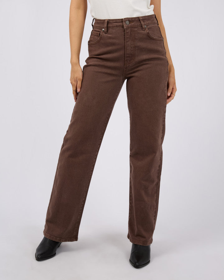 Skye Comfort Jean Brown