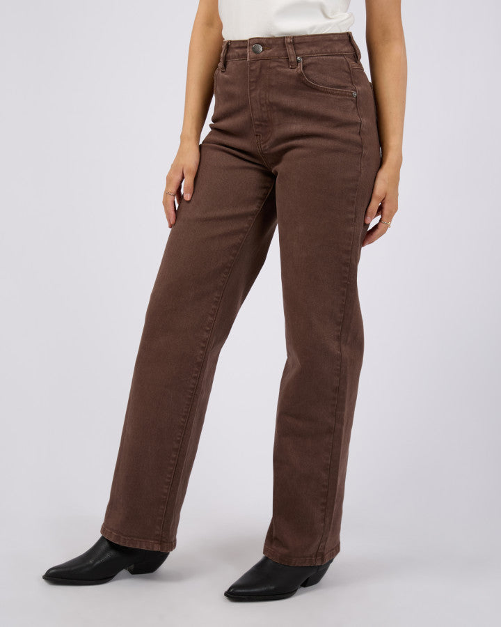 Skye Comfort Jean Brown