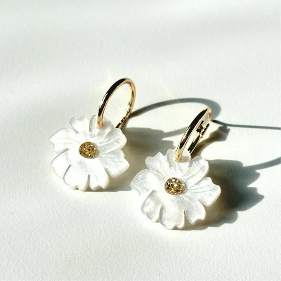 Wildflowers Earrings Pearl