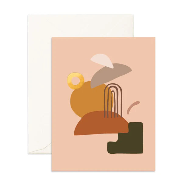 Caramel Composition Card