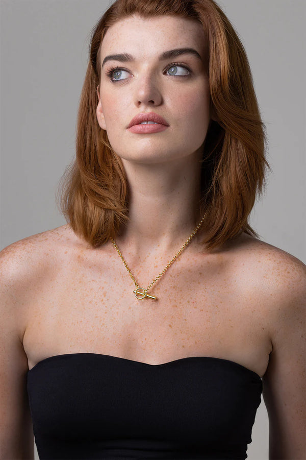 Elise Gold Necklace