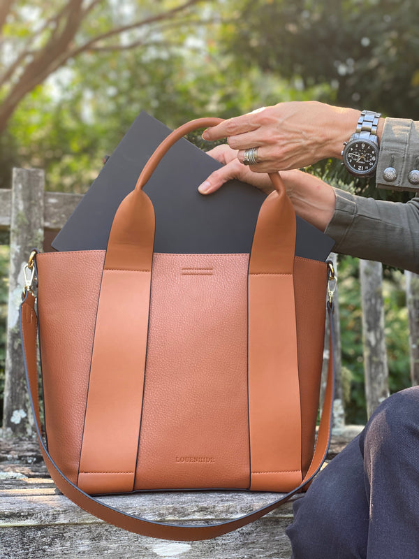 Windsor Laptop Bag Tan