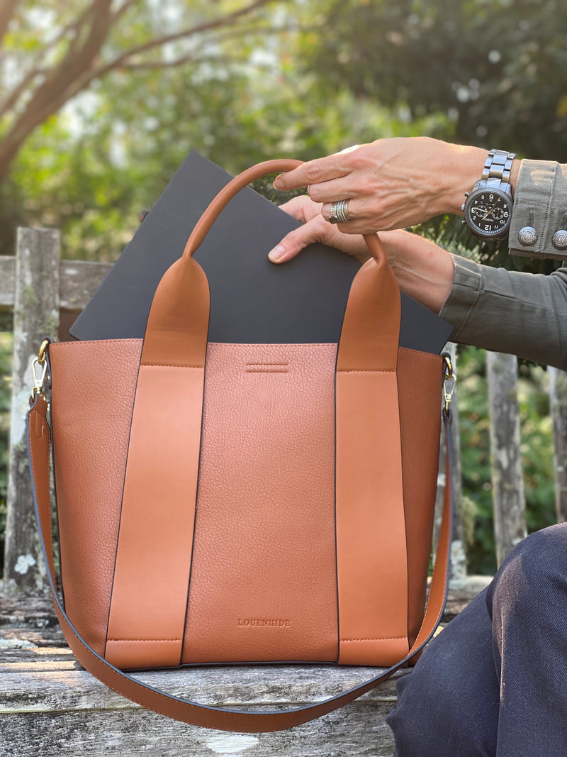 Windsor Laptop Bag Tan