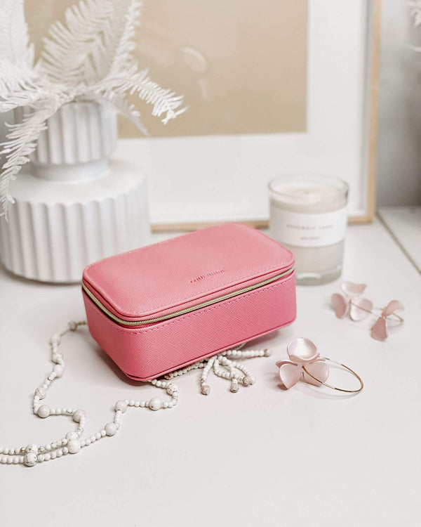 Ellie Jewellery Box / Bubblegum Pink